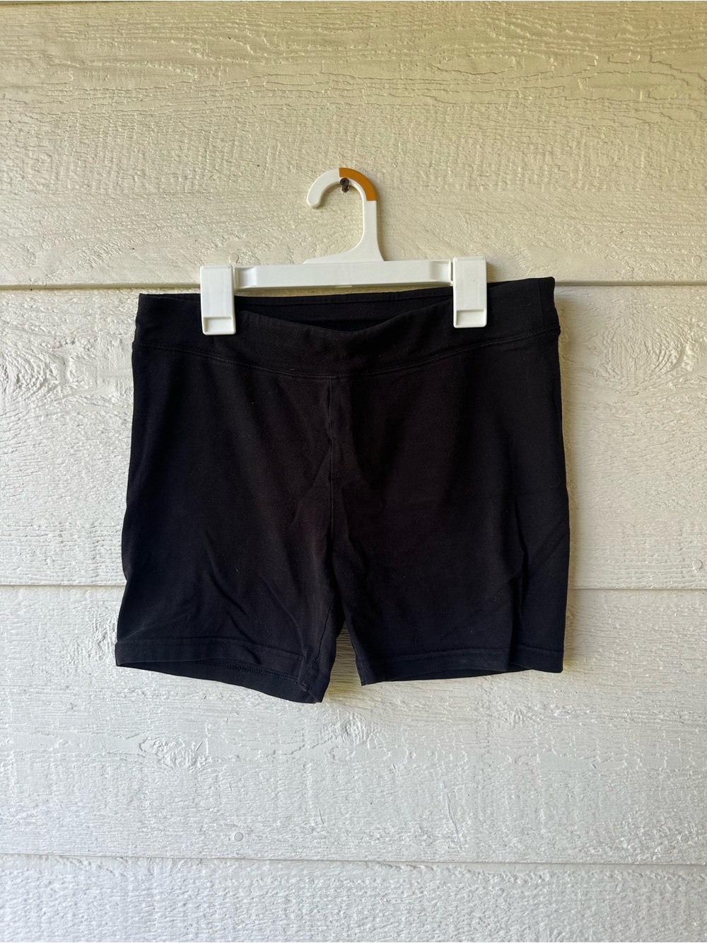 Black Justice biker shorts